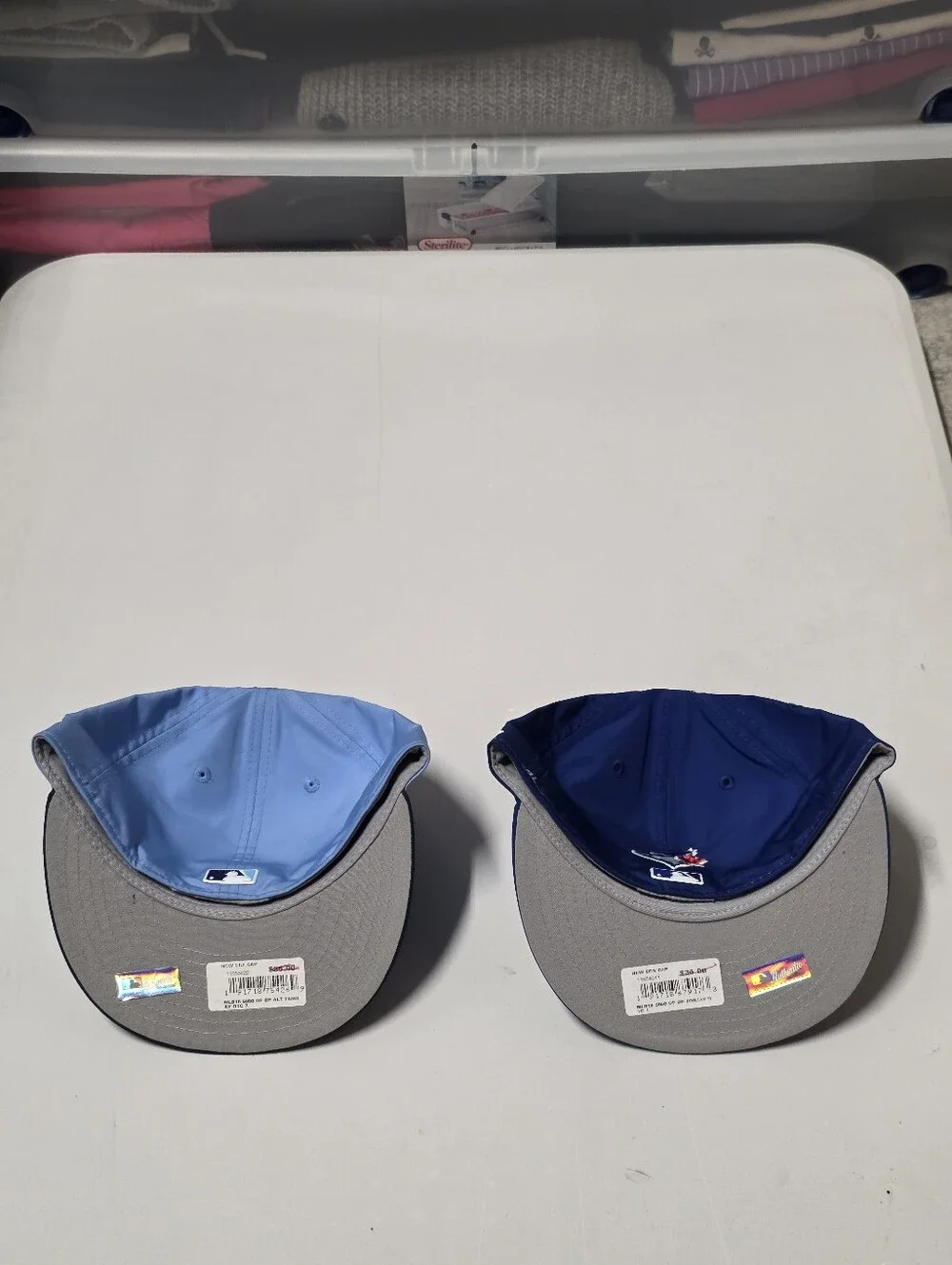 New Era 59FIFTY MLB Fitted Cap Size 7 Tampa Bay Rays Toronto Blue Jays